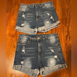 Shein Denim shorts